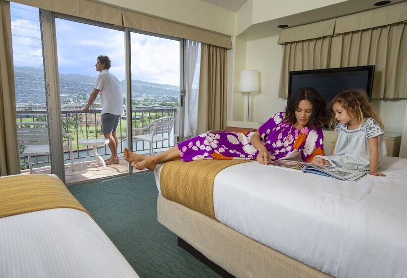 اتاق استاندارد با 2 تخت دوبل, Coconut Waikiki