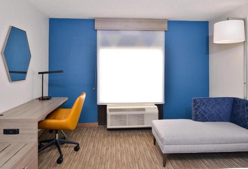 带大床的标准间, Holiday Inn Express Winston Salem Medical Ctr Area