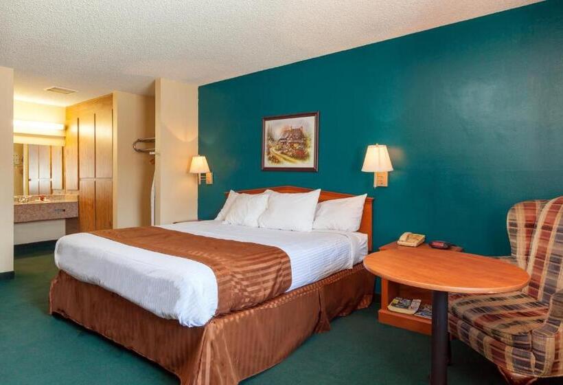 带大床的豪华间, Americas Best Value Inn & Suites Bakersfield Central