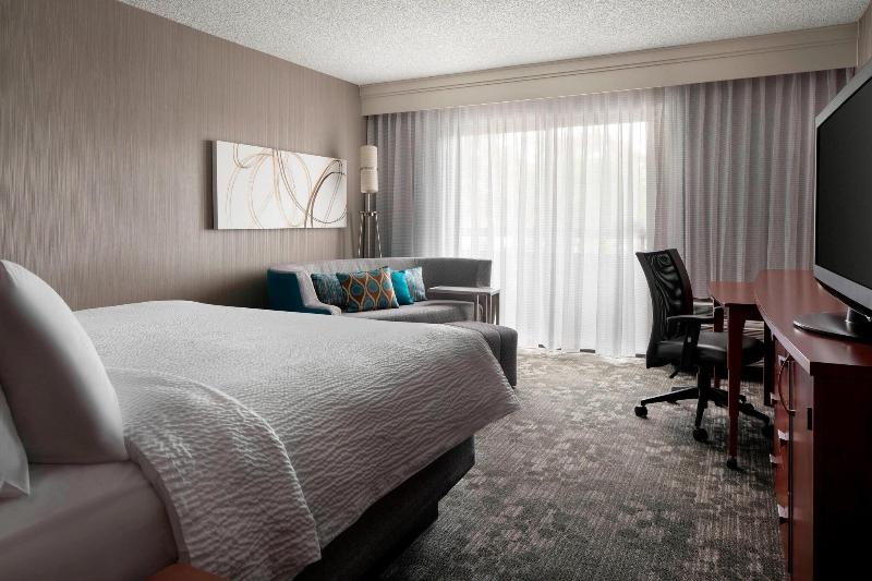 キングサイズベッドのスタンダードルーム, Courtyard By Marriott San Francisco Airport
