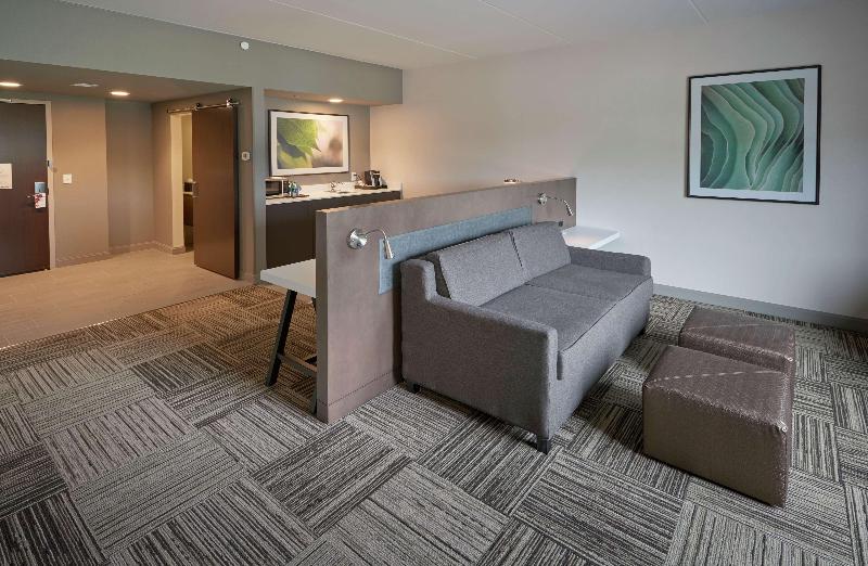 Люкс Кровать Кинг, Hilton Garden Inn Corning Downtown
