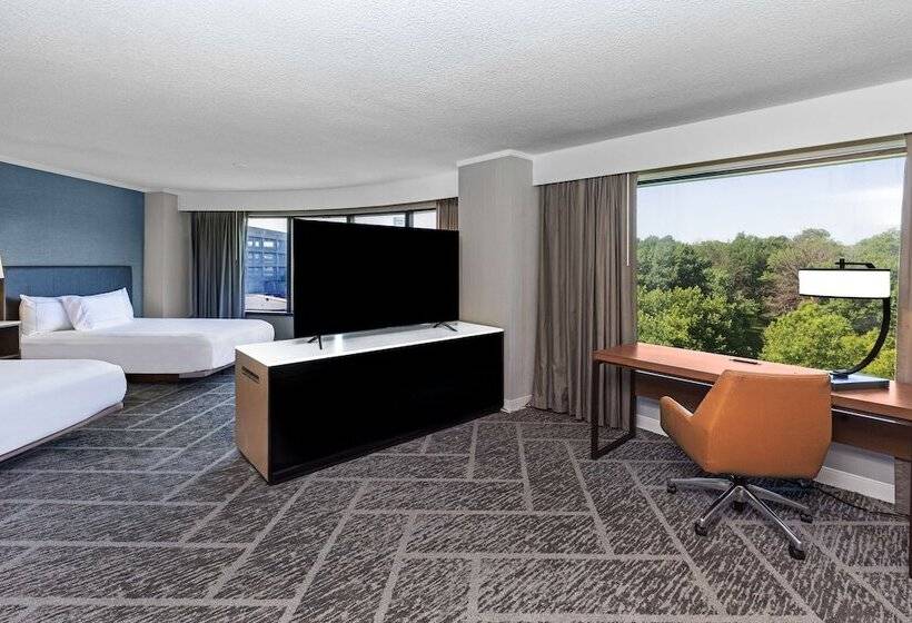 اتاق استاندارد با 2 تخت دوبل, Doubletree By Hilton Tulsa   Warren Place