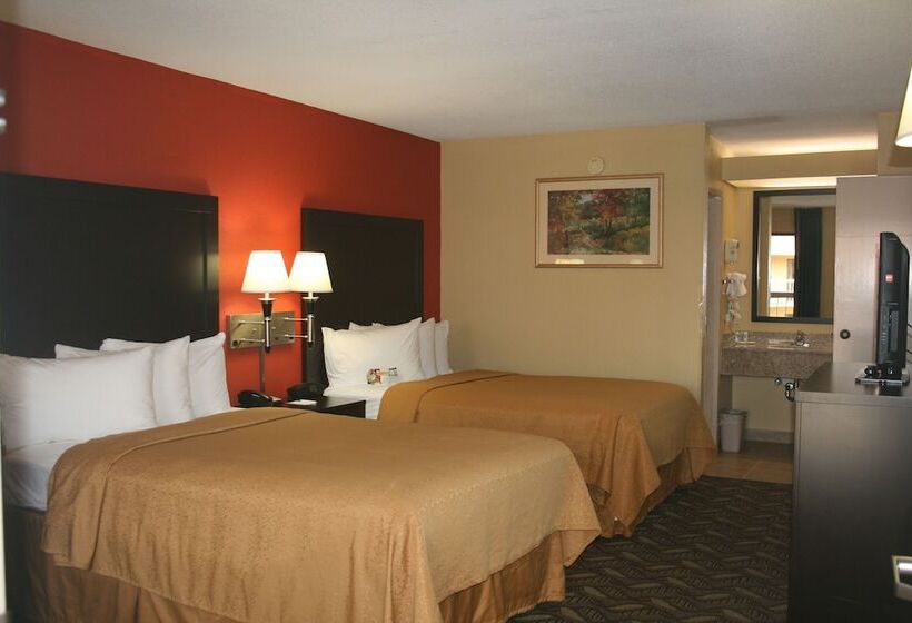 Номер Стандарт 2 Двуспальные Кровати, Quality Inn Fredericksburg, Central Park Area