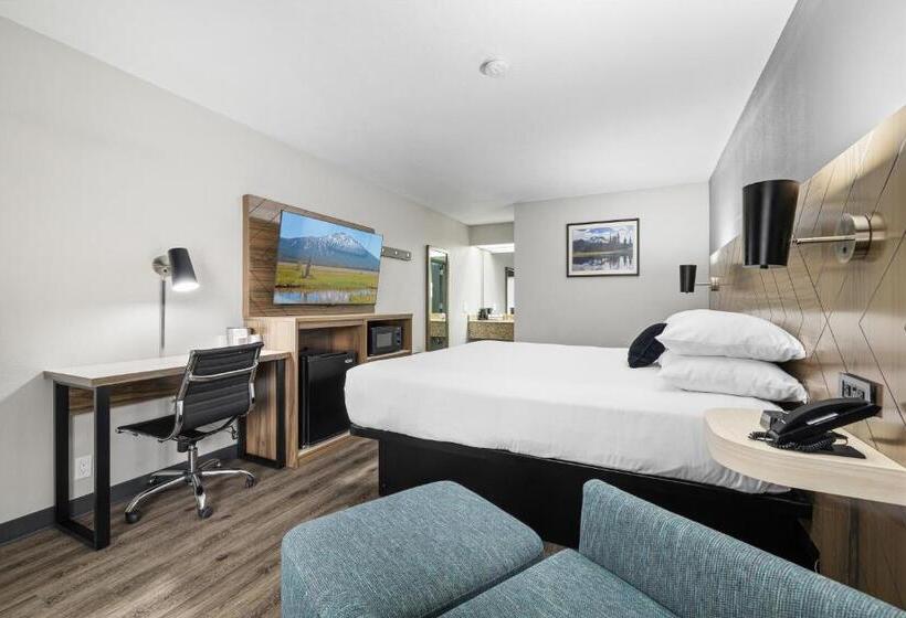 اتاق استاندارد با تخت بزرگ, Red Lion Inn & Suites Deschutes River   Bend