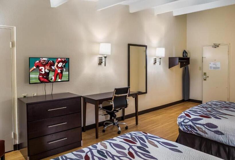 Номер Стандарт 2 Двуспальные Кровати, Red Roof Inn Richmond, In