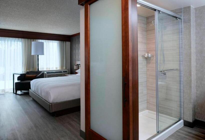 스탠다드 룸 킹사이즈 침대, Detroit Marriott Southfield