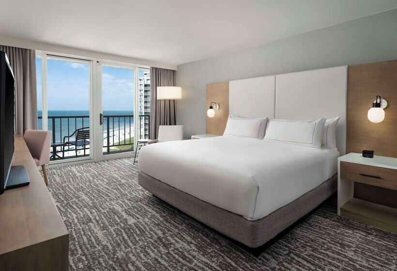 キングサイズベッドのスイートルーム, Hilton Myrtle Beach Resort