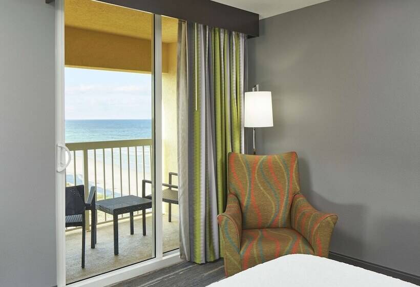 اتاق استاندارد با 2 تخت دوبل, Hampton Inn Daytona Beach/beachfront