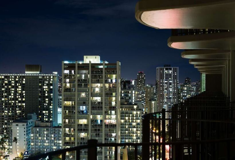 اتاق استاندارد با 2 تخت دوبل, Hilton Waikiki Beach Resort & Spa