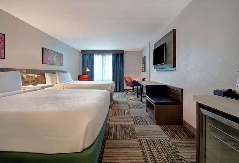 اتاق استاندارد با 2 تخت دوبل, Hilton Waikiki Beach Resort & Spa