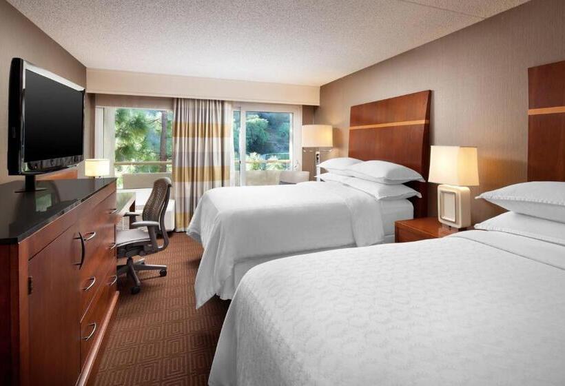 חדר סטנדרט שתי מיטות זוגיות, Sheraton Agoura Hills