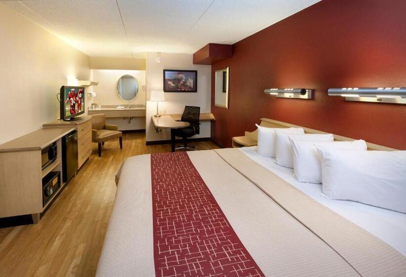 디럭스 룸 킹사이즈 침대, Red Roof Inn Parkersburg