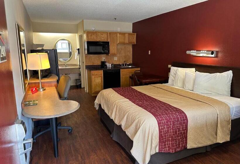 디럭스 룸 킹사이즈 침대, Red Roof Inn Parkersburg