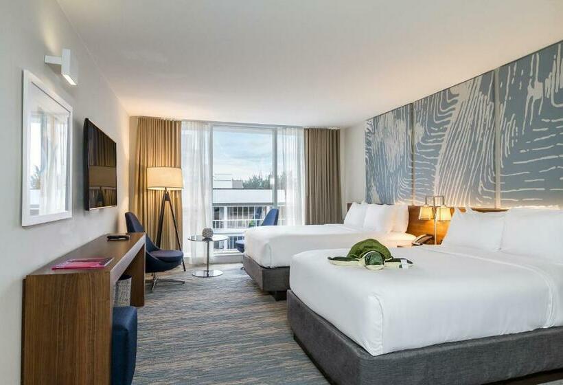 ２ダブルベッドのスタンダードルーム, B Ocean Resort Fort Lauderdale Beach