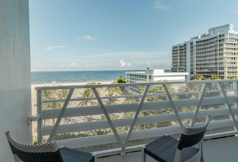 ２ダブルベッドのスタンダードルーム, B Ocean Resort Fort Lauderdale Beach