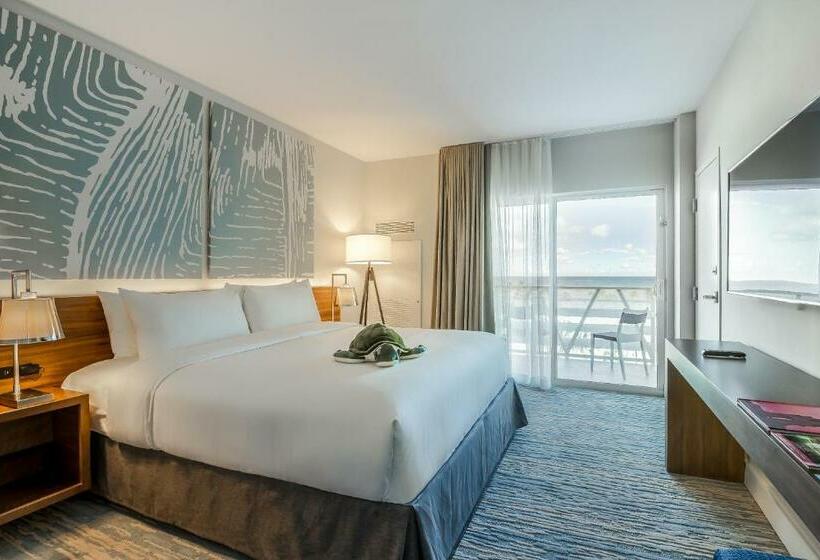 キングサイズベッドのスタンダードルーム, B Ocean Resort Fort Lauderdale Beach