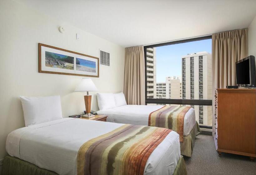 سوییت با چشم‌انداز جانبی دریا, Aston Waikiki Sunset