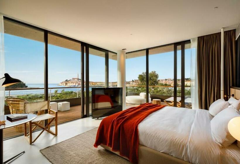 اتاق استاندارد با چشم‌انداز دریا, Grand Park Hotel Rovinj By Maistra Collection