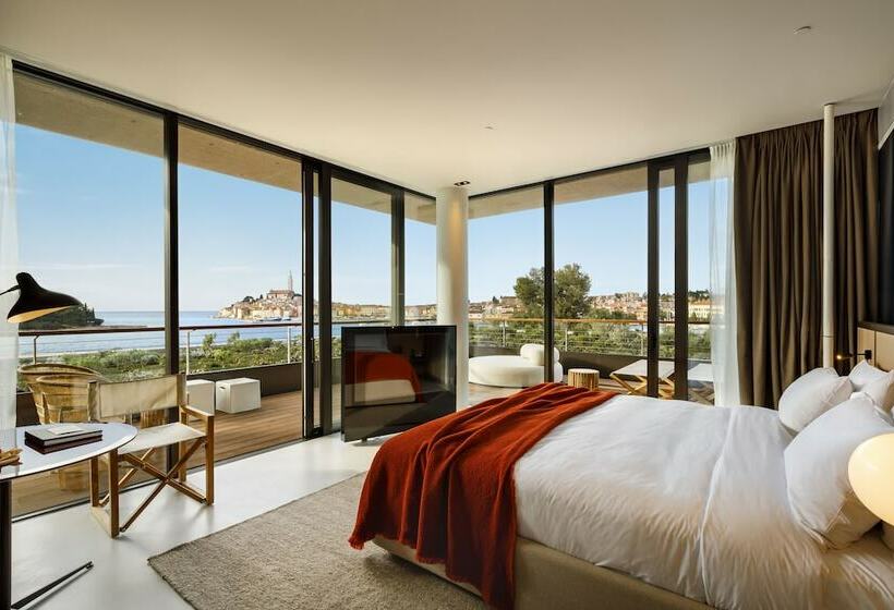 اتاق استاندارد با چشم‌انداز دریا, Grand Park Hotel Rovinj By Maistra Collection