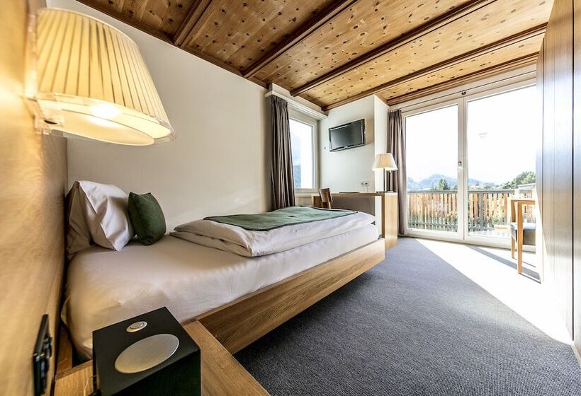 اتاق استاندارد یک نفره, Engadiner Boutique Hotel Guardaval