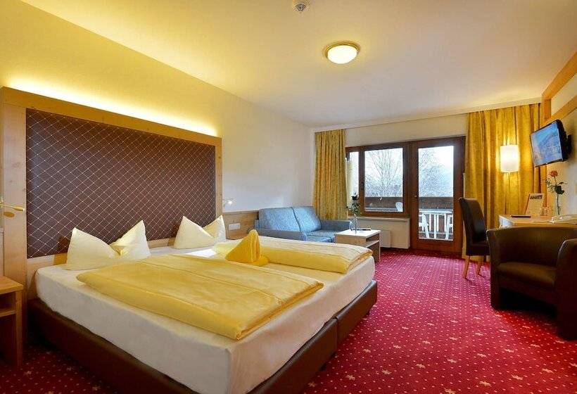 اتاق استاندارد با بالکن, Alpenhof Brixen