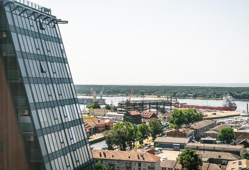 اتاق لوکس با چشم‌انداز دریا, Amberton Hotel Klaipeda