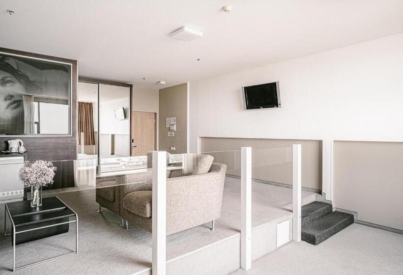 اتاق لوکس با چشم‌انداز دریا, Amberton Hotel Klaipeda