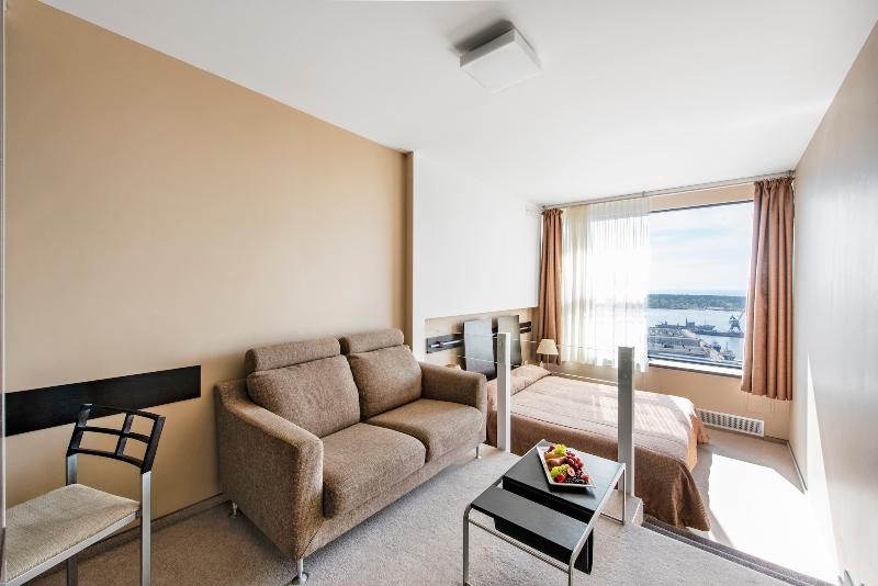 اتاق استاندارد با چشم‌انداز دریا, Amberton Hotel Klaipeda