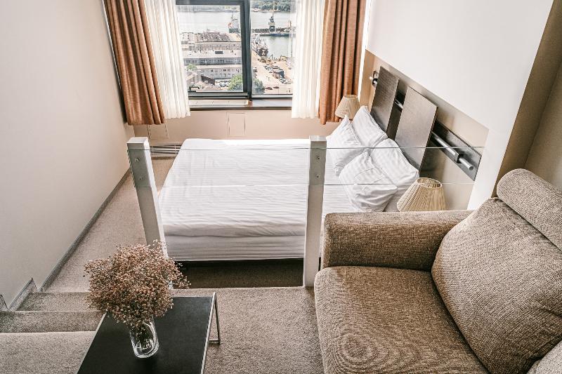 اتاق لوکس با چشم‌انداز دریا, Amberton Hotel Klaipeda