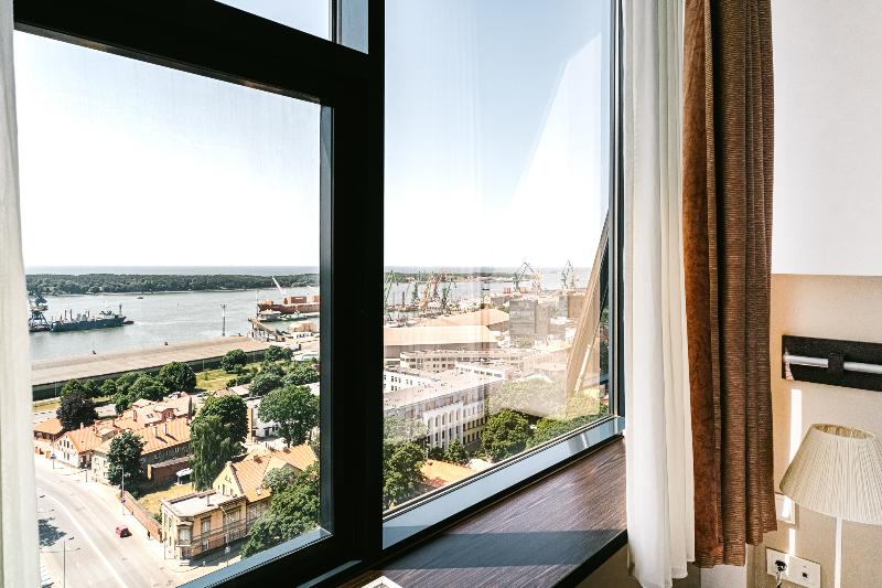 اتاق لوکس با چشم‌انداز دریا, Amberton Hotel Klaipeda
