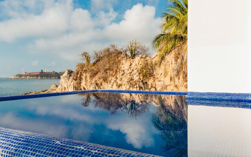 디럭스 룸 바다 전망, Camino Real Zaashila Huatulco