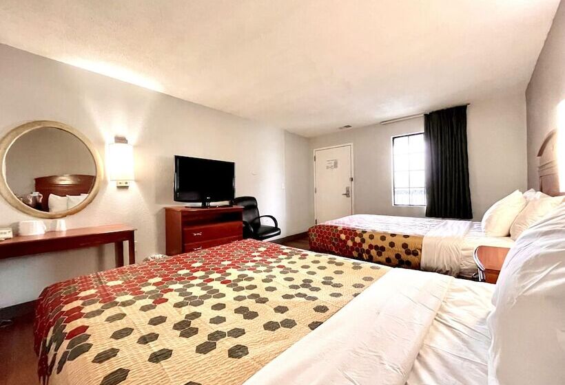 غرفه قياسيه سريرين مزدوجين, Red Carpet Inn Philadelphia Airport