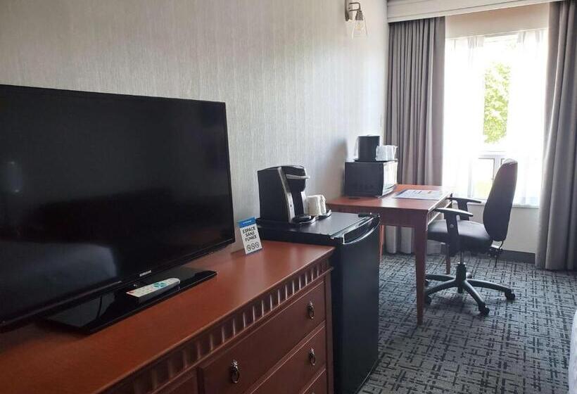 キングサイズベッドのスタンダードルーム, Best Western Hotel Brossard