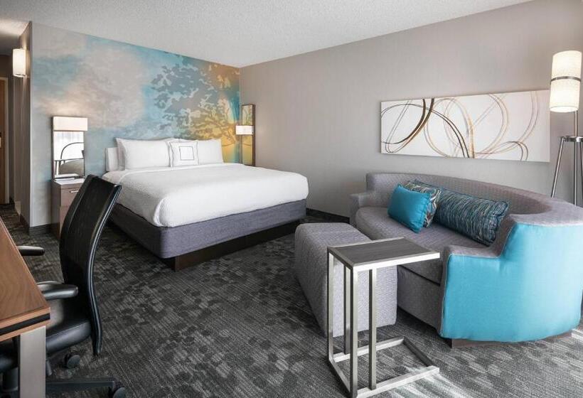 اتاق استاندارد با تخت بزرگ, Courtyard By Marriott Las Vegas Convention Center