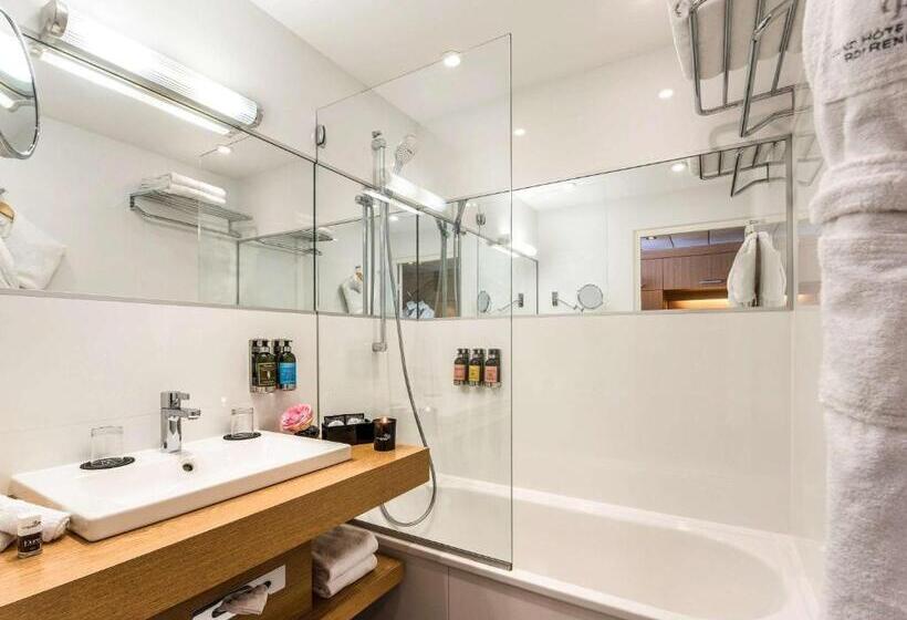 풀장 전망 디럭스 룸, Grand Hôtel Roi René Aix En Provence Centre   Mgallery