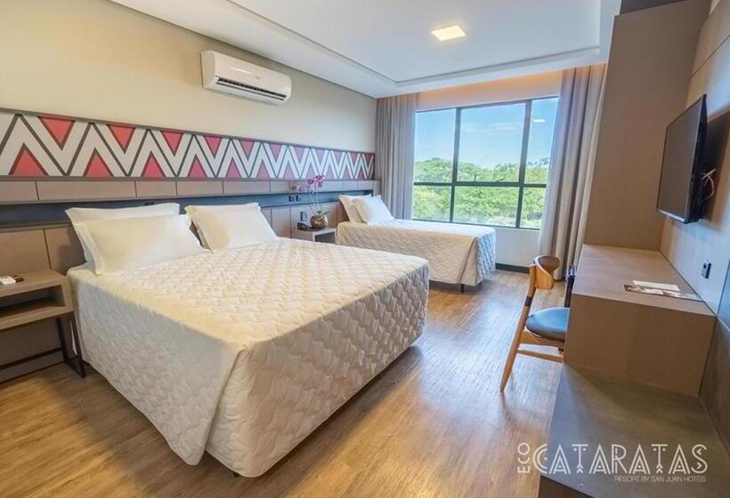 수피리어 트리플 룸, Complexo Eco Cataratas Resort By Sj