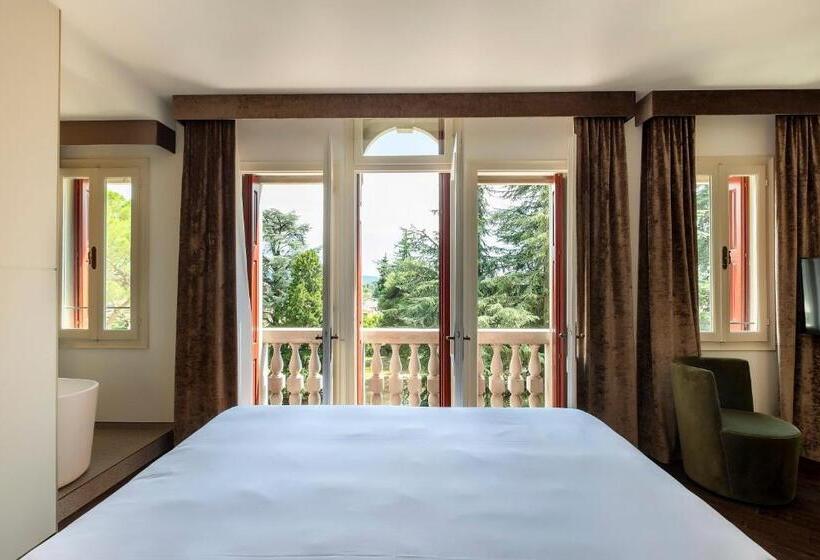 キングサイズベッドのスタンダードルーム, Villa Soligo   Small Luxury Hotels Of The World