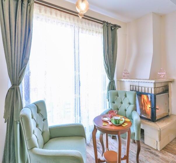 اتاق لوکس با چشم‌انداز دریا, Agva Teras Garden Hotel & Bungalow