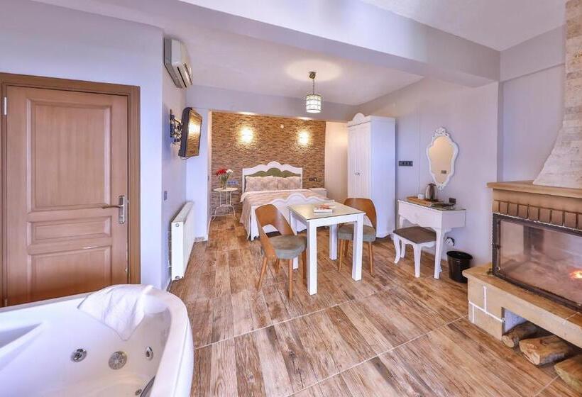اتاق استاندارد با تخت بزرگ, Agva Teras Garden Hotel & Bungalow