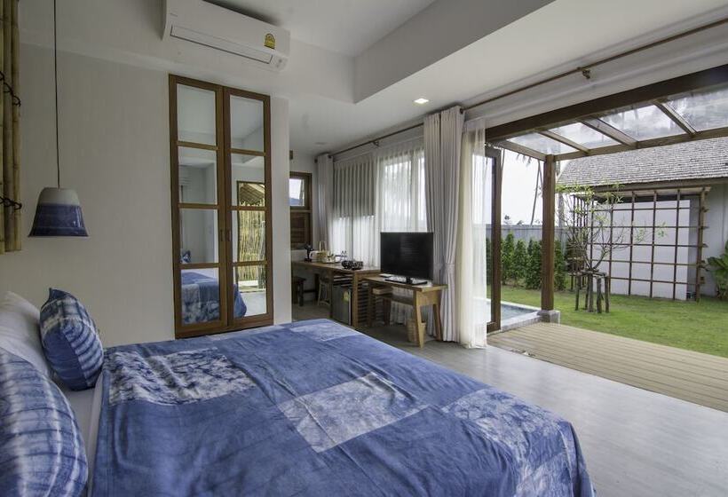 침실 1개 디럭스 빌라, Rest Sea Resort Koh Kood