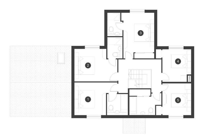 Номер Superior Вид на Сад, Beechwood Lodge Guesthouse