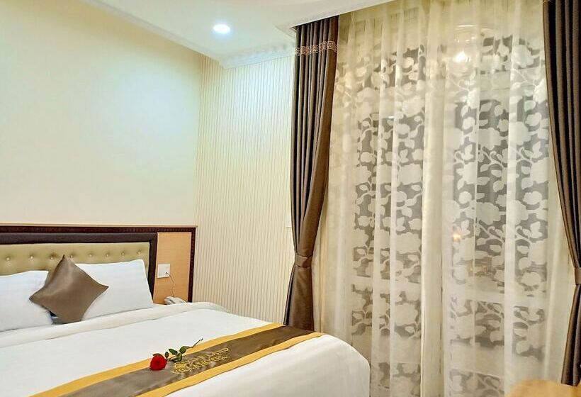 اتاق دلوکس با تخت کینگ و چشم‌انداز, Sugar Land Villa Hotel Dalat