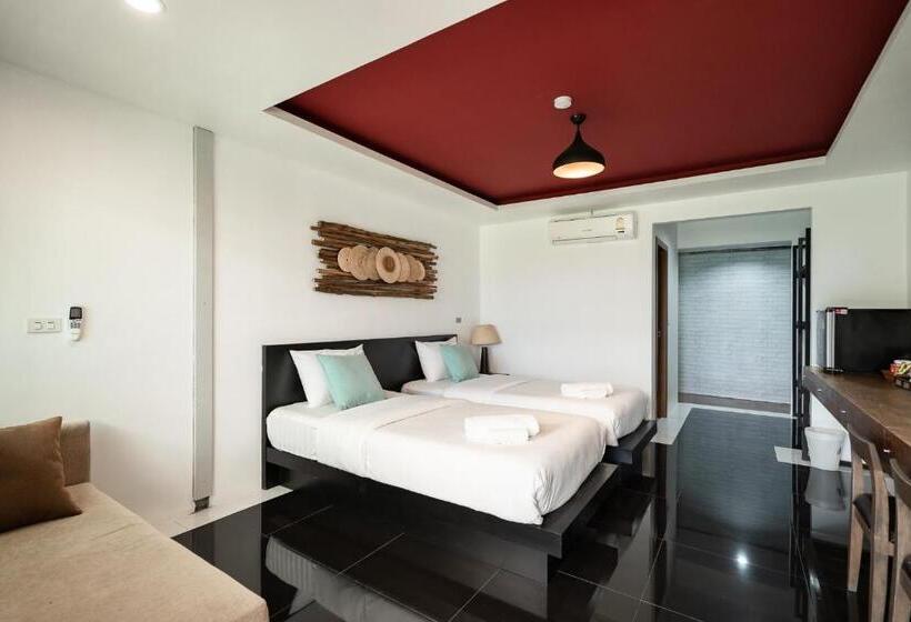 غرفة قياسية مطلّة علي الحديقة, The Loft Panwa Resort