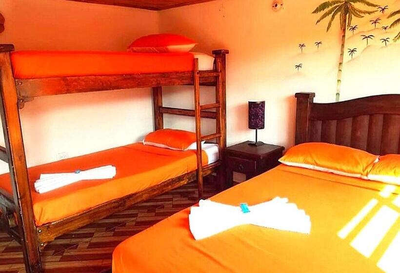 4인용 스탠다드 룸, Finca Hotel Santa Clara