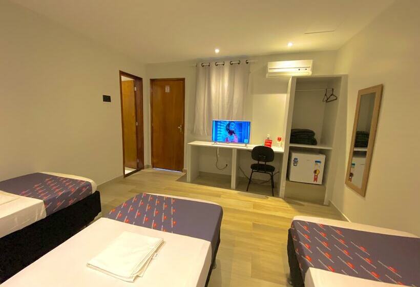 اتاق استاندارد سه نفره, Mega Aeroporto Hotel Apenas 1 Km De Distância Do Aeroporto De Fortaleza