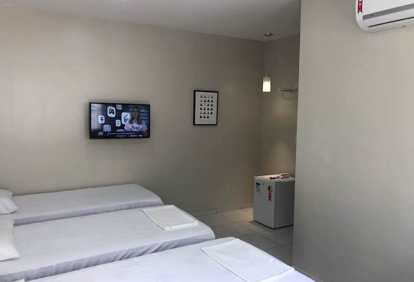 اتاق استاندارد سه نفره, Mega Aeroporto Hotel Apenas 1 Km De Distância Do Aeroporto De Fortaleza
