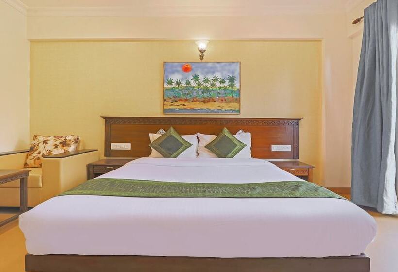 غرفة قياسية, Treebo Premium Dona Eliza, 700 Metres From Calangute Beach