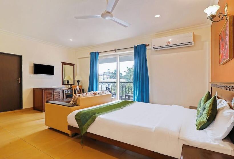 غرفة ديلوكس, Treebo Premium Dona Eliza, 700 Metres From Calangute Beach