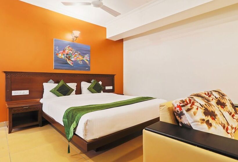 غرفة ديلوكس, Treebo Premium Dona Eliza, 700 Metres From Calangute Beach