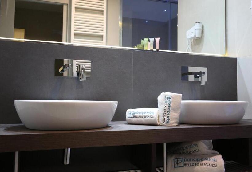 اتاق لوکس با بالکن, Principe Relais Suite & Spa